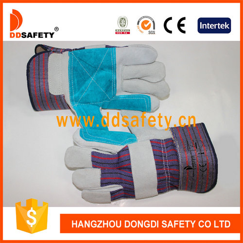 Double leather glove Double leather glove